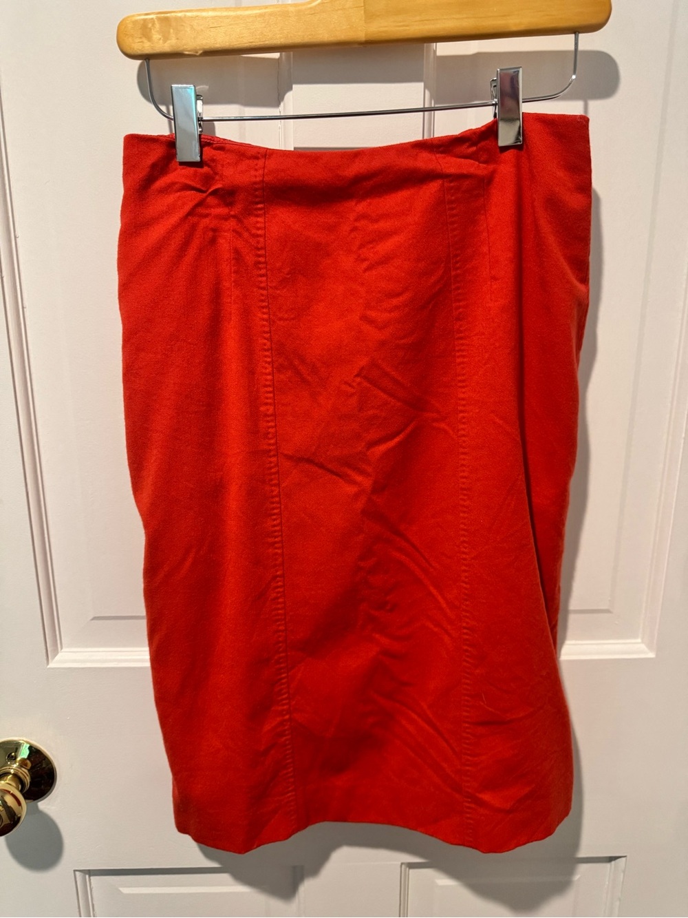 Hugo Boss Red Women's Pencil Skirt